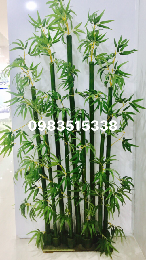 Cây cảnh giả . Bụi trúc giả 