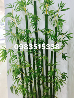 Cây cảnh giả . Bụi trúc giả 